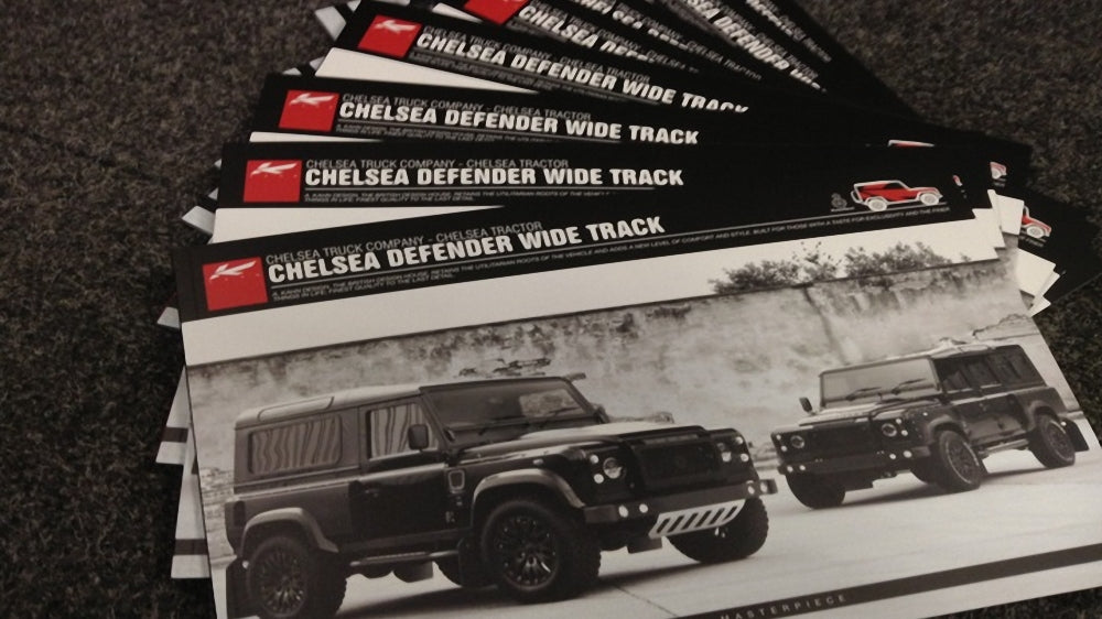 New defender brochure available to order