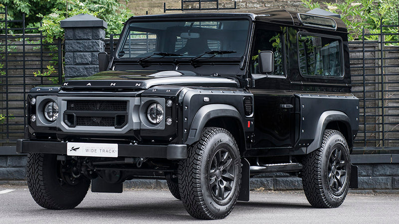 A. Kahn Design at the Billing Land Rover Fest Show