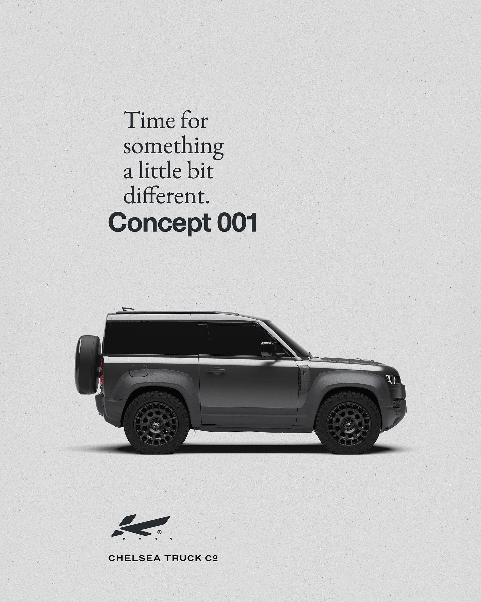 Chelsea Truck Co. and Kahn Design Unveil the Defender 90 Concept 001 – A Bold Fusion of Heritage and Innovation