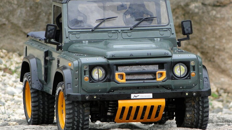 Travelling Around Europe With The Keswick Green Land Rover Defender Chelsea Wide Track Model