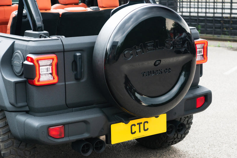 Jeep Wrangler JL (2018-Present) Chelsea Truck Company Hard Spare Wheel Cover - Image 17