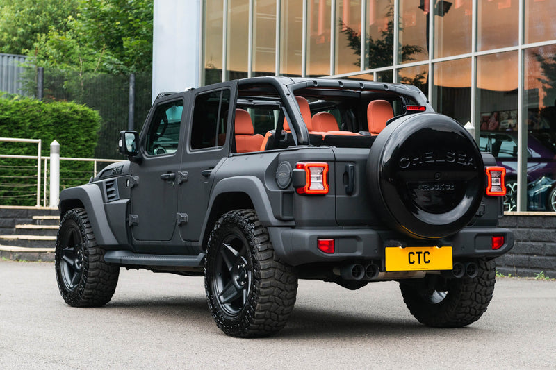 Jeep Wrangler JL (2018-Present) Chelsea Truck Company Hard Spare Wheel Cover - Image 4