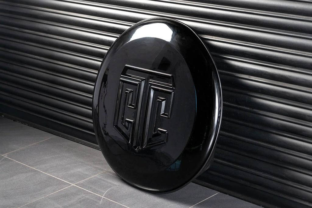 thumbnail image 2 of Prime Wheel 70mm Black Emblems - For Car Or Truck - Front, Rear, Left Side Placement - Set Of 3 2 of 2