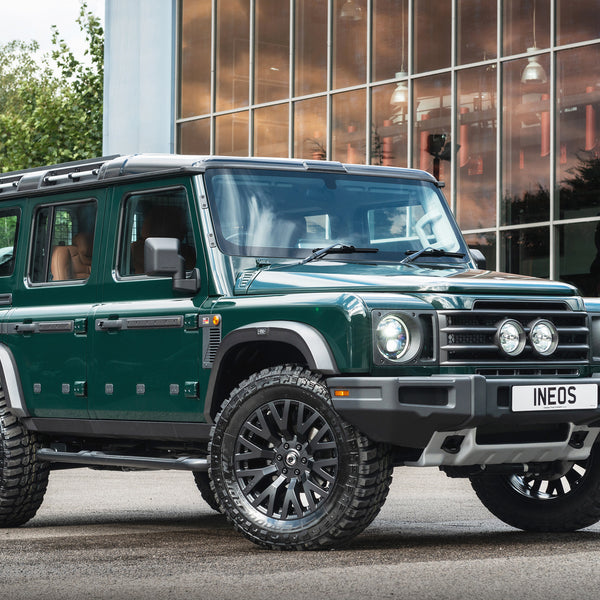 Front View Of The Ineos Grenadier Extra Wide Package 2 features By kahn