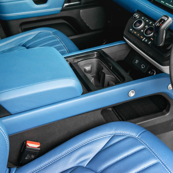 Top View Of The Land Rover Defender (2020-Present) Centre Console with Armrest