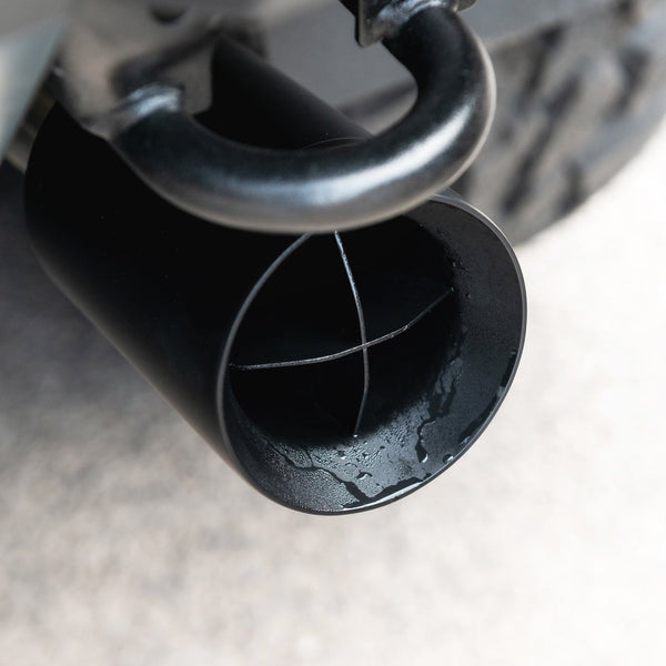 The Closer View Of The Ineos Grenadier Diesel ( 2023 ) Quad Crosshair Exhaust System By Chelsea Truck Company