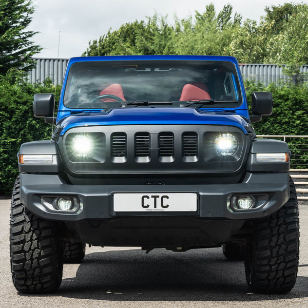 JEEP WRANGLER JL (2018-PRESENT) SLIMLINE 4 SLOT FRONT GRILLE Chelsea Truck Company