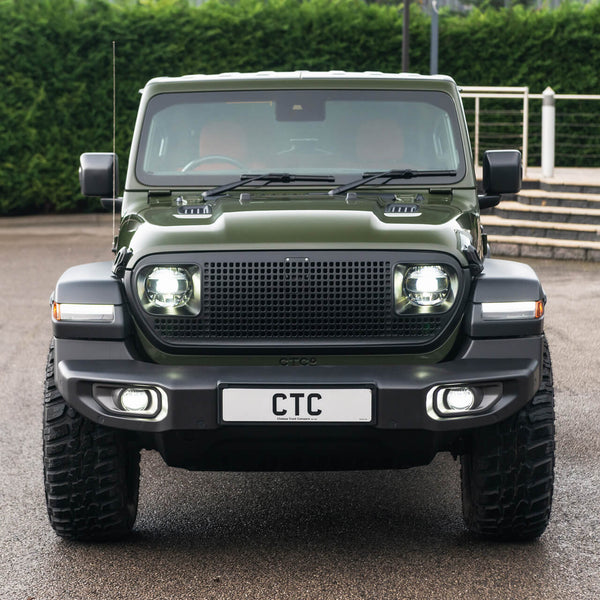 JEEP WRANGLER JL (2018-PRESENT) Heritage Lattice Front Grille Chelsea Truck Company