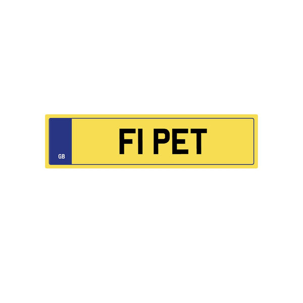 Yellow Private Plate F1 Pet by Kahn 
