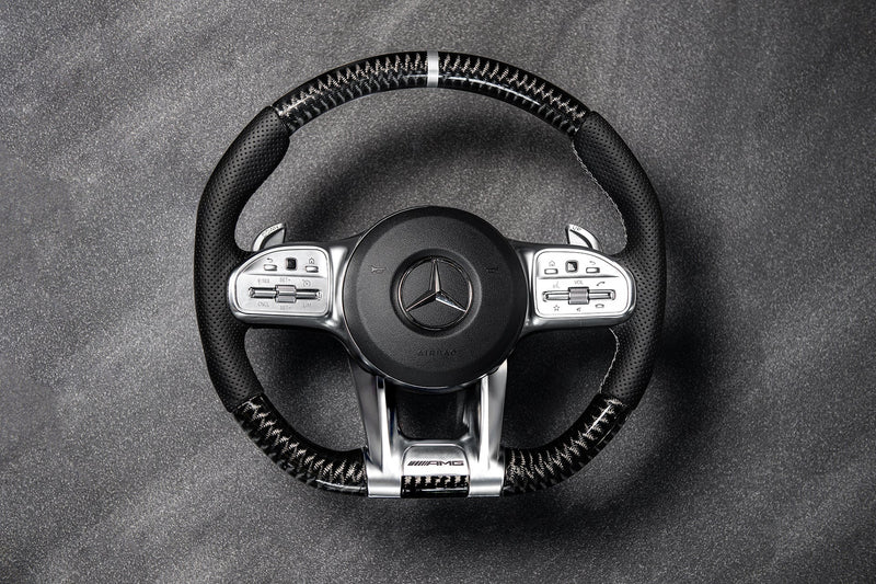 MERCEDES G-WAGON (2018-PRESENT) G63 AMG CARBON STEERING WHEEL - Image 1