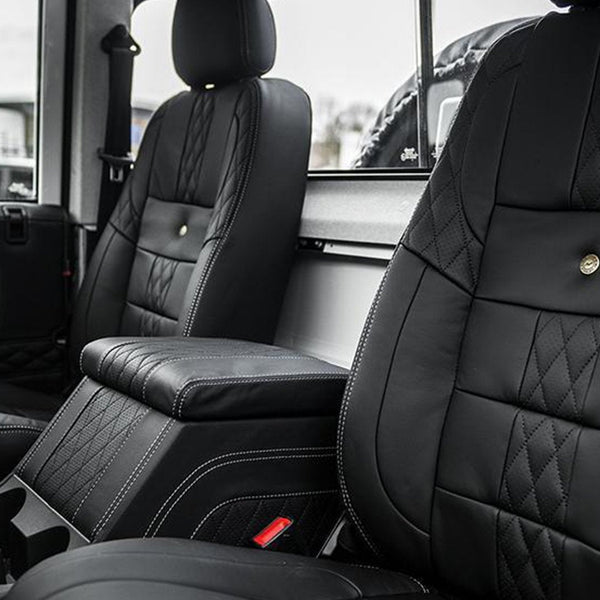 LAND ROVER DEFENDER 110 (1991-2016) PICKUP COMFORT INTERIOR - 2 SEATS Chelsea Truck Company