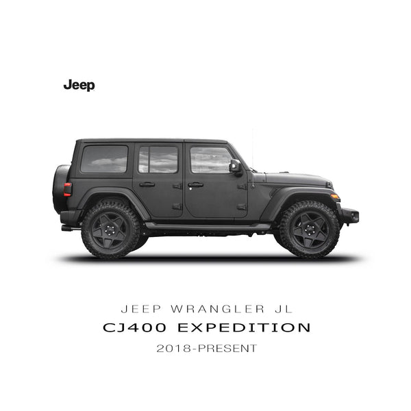 Jeep Wrangler Jl (2018-Present) 4 Door Cj400 Expedition Tailored Conversion by Chelsea Truck Company
