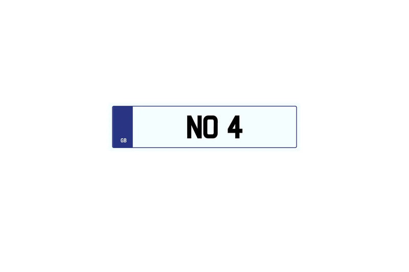Private Plate NO 4 - Image 2