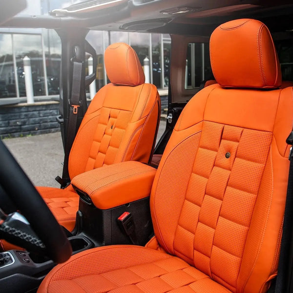 Jeep Wrangler Jl (2018-Present) 2 Door Leather Interior by Chelsea Truck Company - Image 1286
