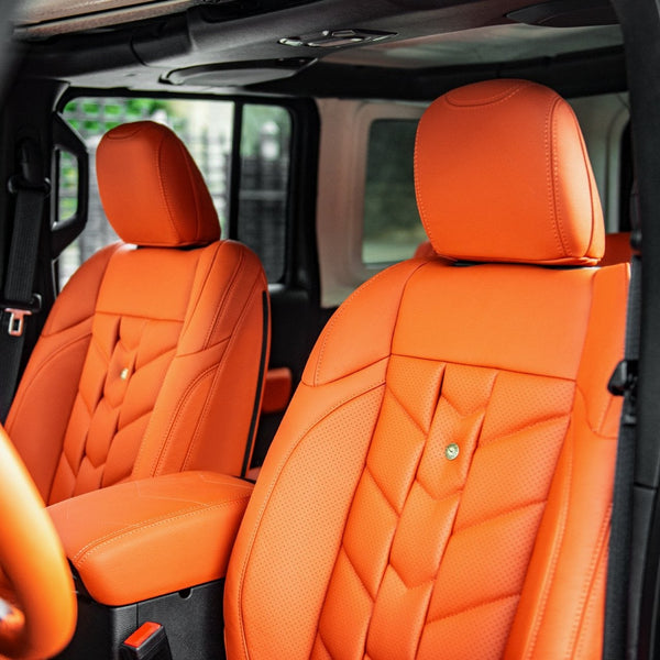 Jeep Wrangler JL (2018-Present) 4 Door Leather Interior Chelsea Truck Company