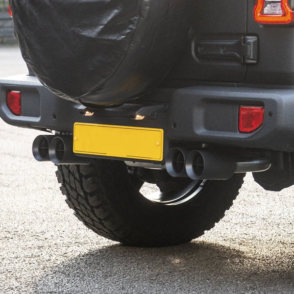 Jeep Wrangler Jl (2018-Present) 2 Door Quad Crosshair Exhaust System by Chelsea Truck Company - Image 2716