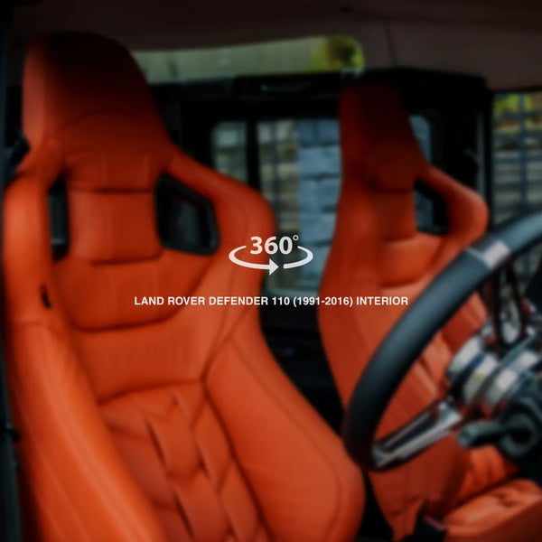 Land Rover Defender 110 (1991-2016) Sport Leather Interior 360° Tour - Chelsea Truck Company