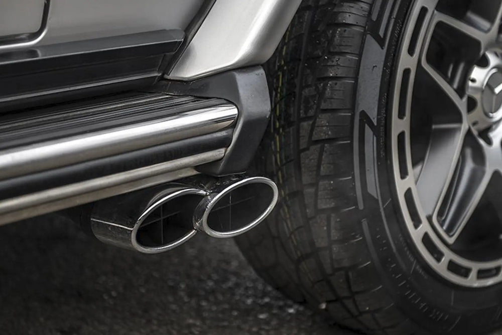 MERCEDES G-WAGON 2 DOOR (1990-2006) Exhaust Side Pipes - Image 1
