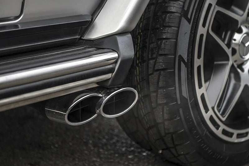 MERCEDES G-WAGON 2 DOOR (1990-2006) Exhaust Side Pipes - Image 1