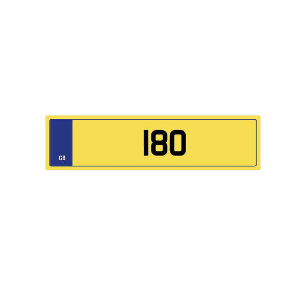 Yellow Private Plate 180 by Kahn