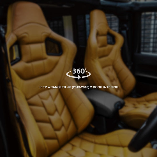 Jeep Wrangler jk 2 Door (2013-2018) Sport Leather Interior 360° Tour Chelsea Truck Company