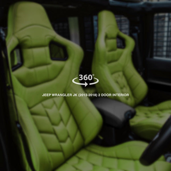 Jeep Wrangler jk 2 Door (2013-2018) Sport Leather Interior 360° Tour Chelsea Truck Company