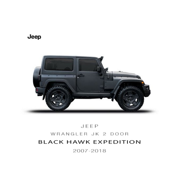 Jeep Wrangler JK (2007-2018) 2 Door Black Hawk Expedition Tailored Conversion