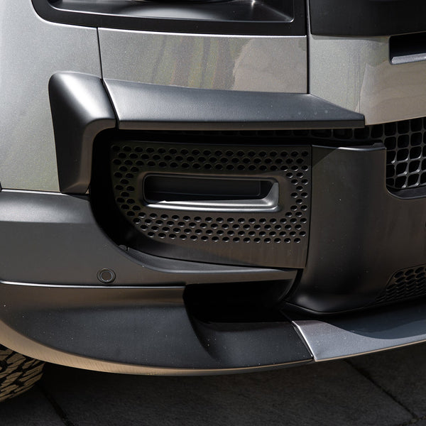 The Closer View Of The Land Rover Defender (2020-Present) Front Bumper Vents By Chelsea Truck Company