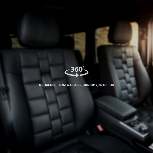 Mercedes G-Class (1990-2018) comfort Leather Interior 360° Tour