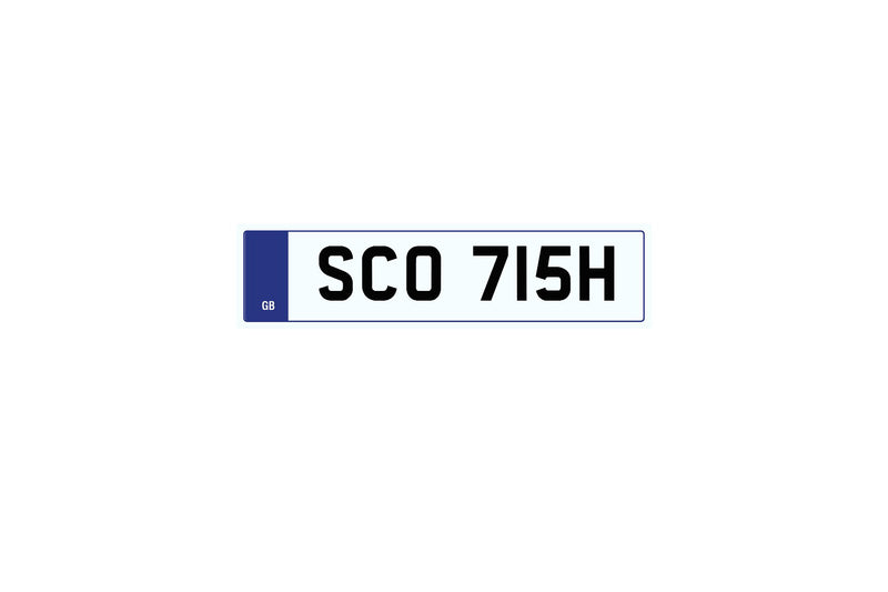Private Plate SCO 715H - Image 2