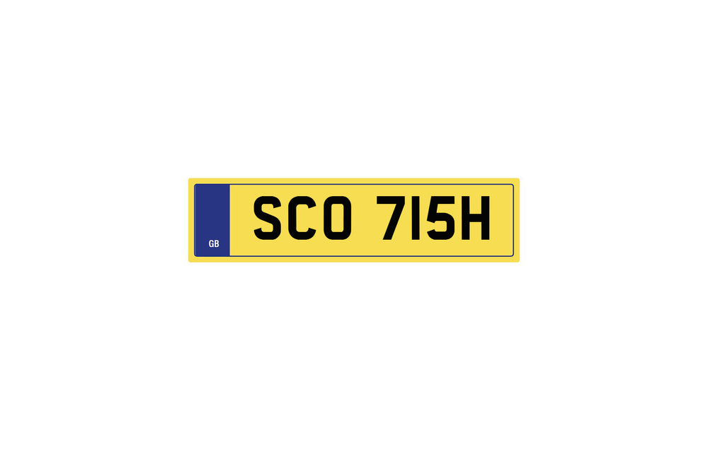 Private Plate SCO 715H