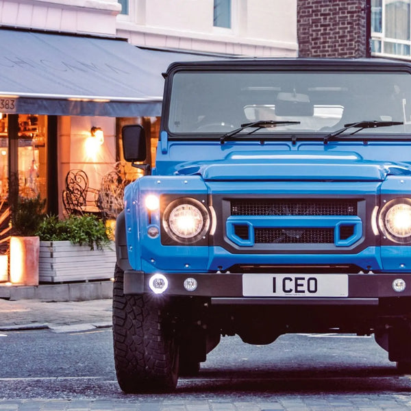 Land Rover Defender 90 (1991-2016) Front Bumper With Lights Image 5068