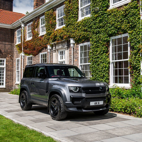Front Angle Of The land rover defender 90 landmark body kit Tailored by Kahn