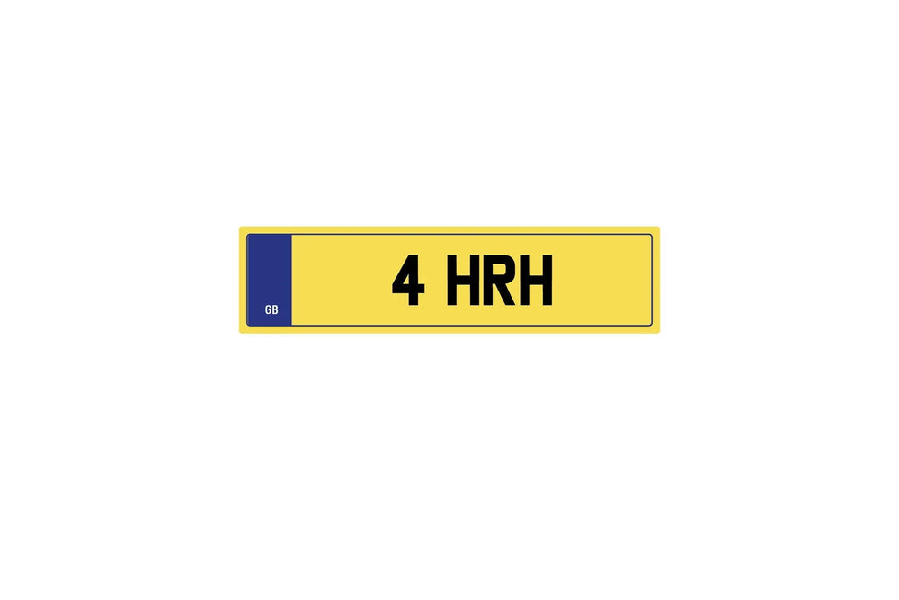 Private Plate 4 HRH
