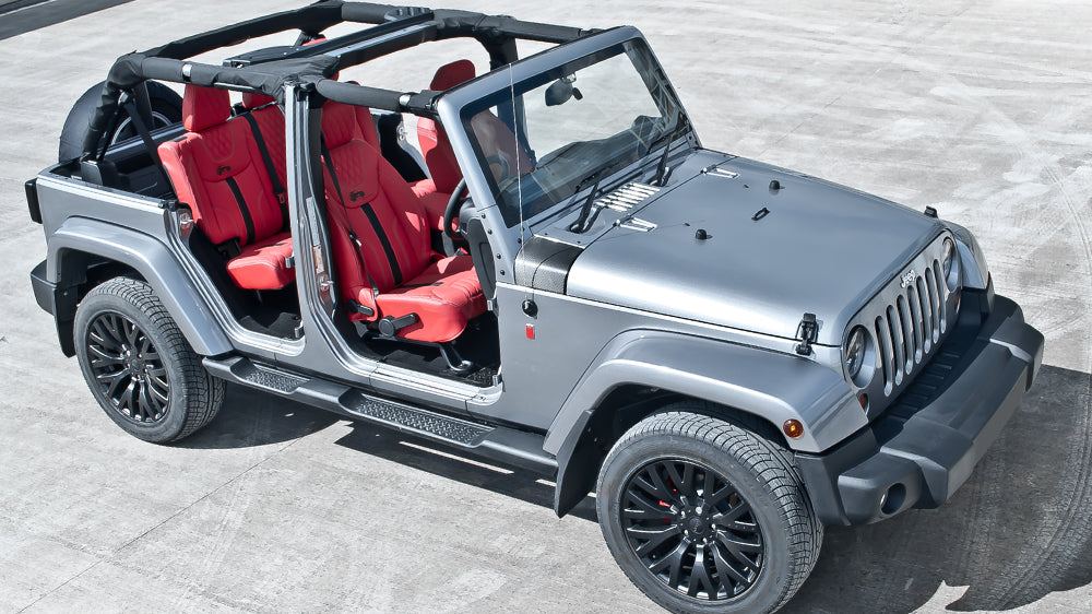 Special for the summer: the Chelsea Jeep CJ300  by A Kahn Design