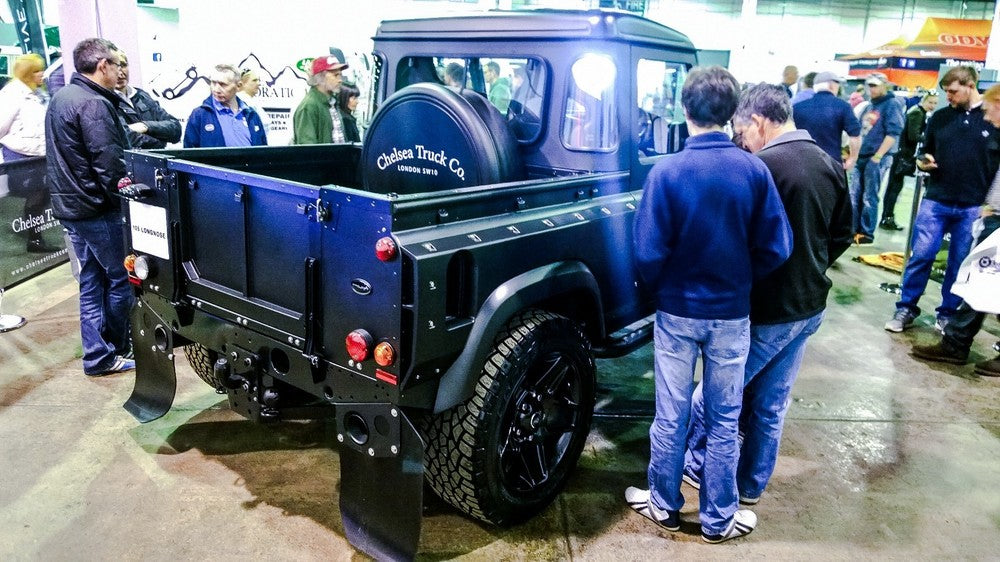 Flying Huntsman 105 Pick Up Revealed At The Great British Land Rover Show