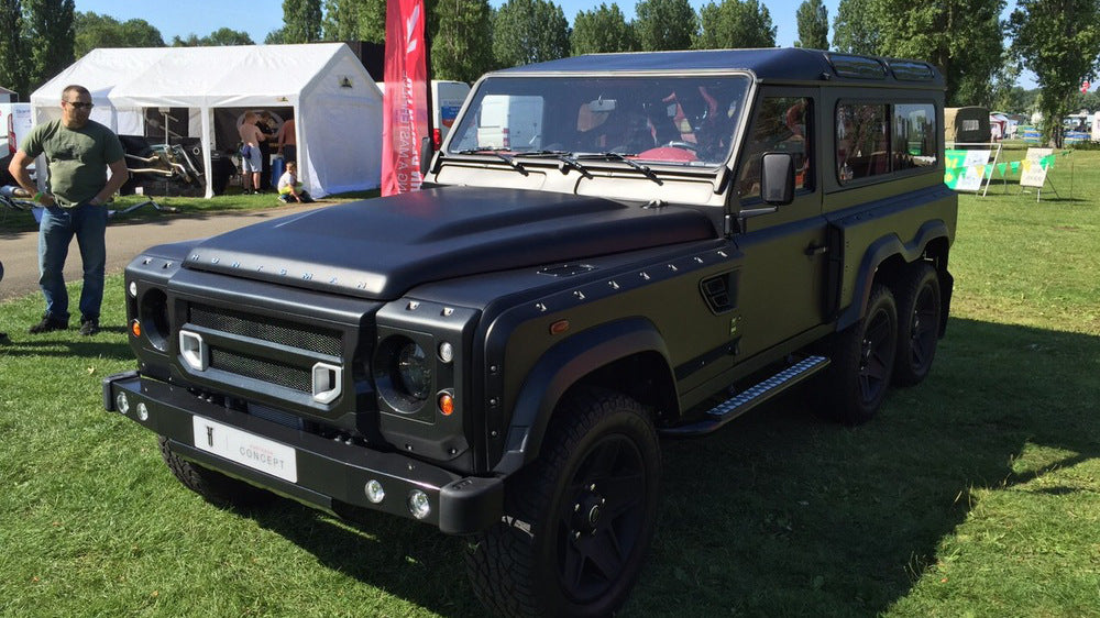 Kahn Design At The Billing Land Rover Fest