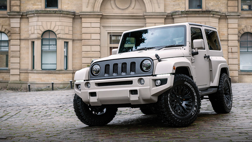Chelsea Truck Co. launches new Volcanic Stone variant of the Jeep Wrangler Black Hawk