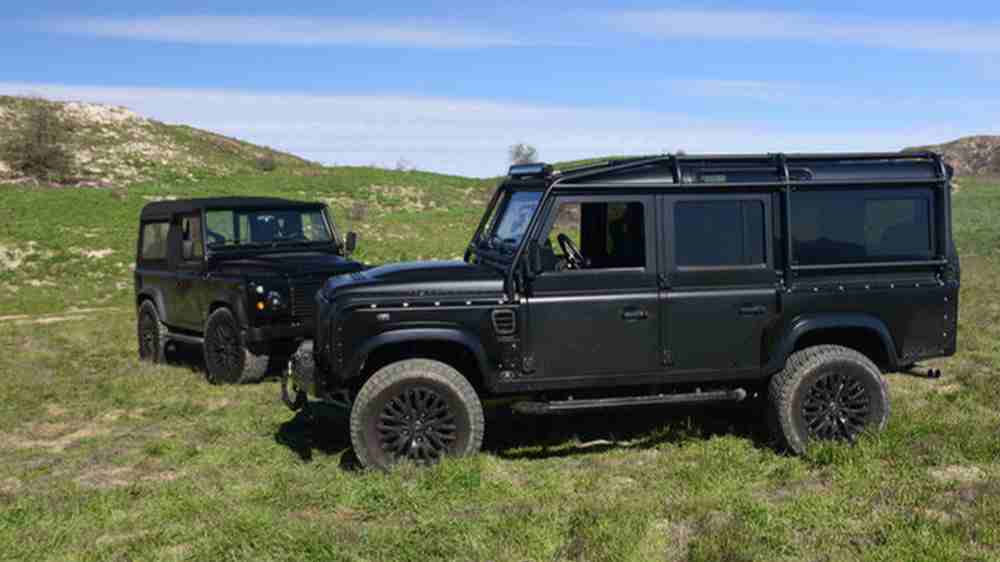 View from the press: Defender 90 and 110 Models