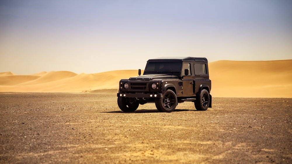 LAND ROVER DEFENDER XS STATION WAGON 6.2 V8 LHD FLYING HUNTSMAN 105 LONG NOSE WIDE BODY