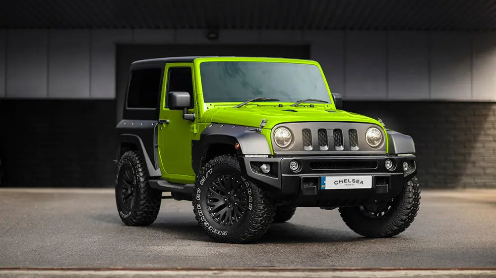 JEEP WRANGLER BLACK HAWK - RUBICON 3.6 2DR CHELSEA WIDE TRACK - Chelsea Truck Company