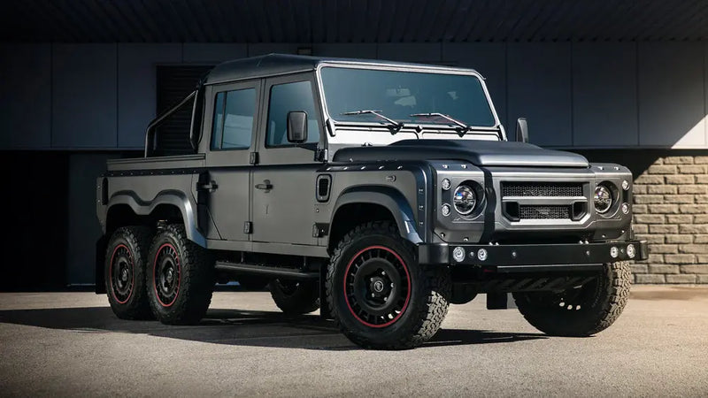 The Power Of Dreams: Double Cab Pick Up Land Rover Defender Flying Huntsman 6X6