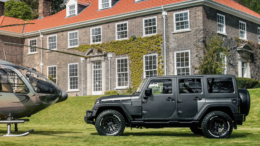 THIS SEASON’S MUST HAVE: CHELSEA TRUCK COMPANY JEEP WRANGLER BLACK HAWK EDITION