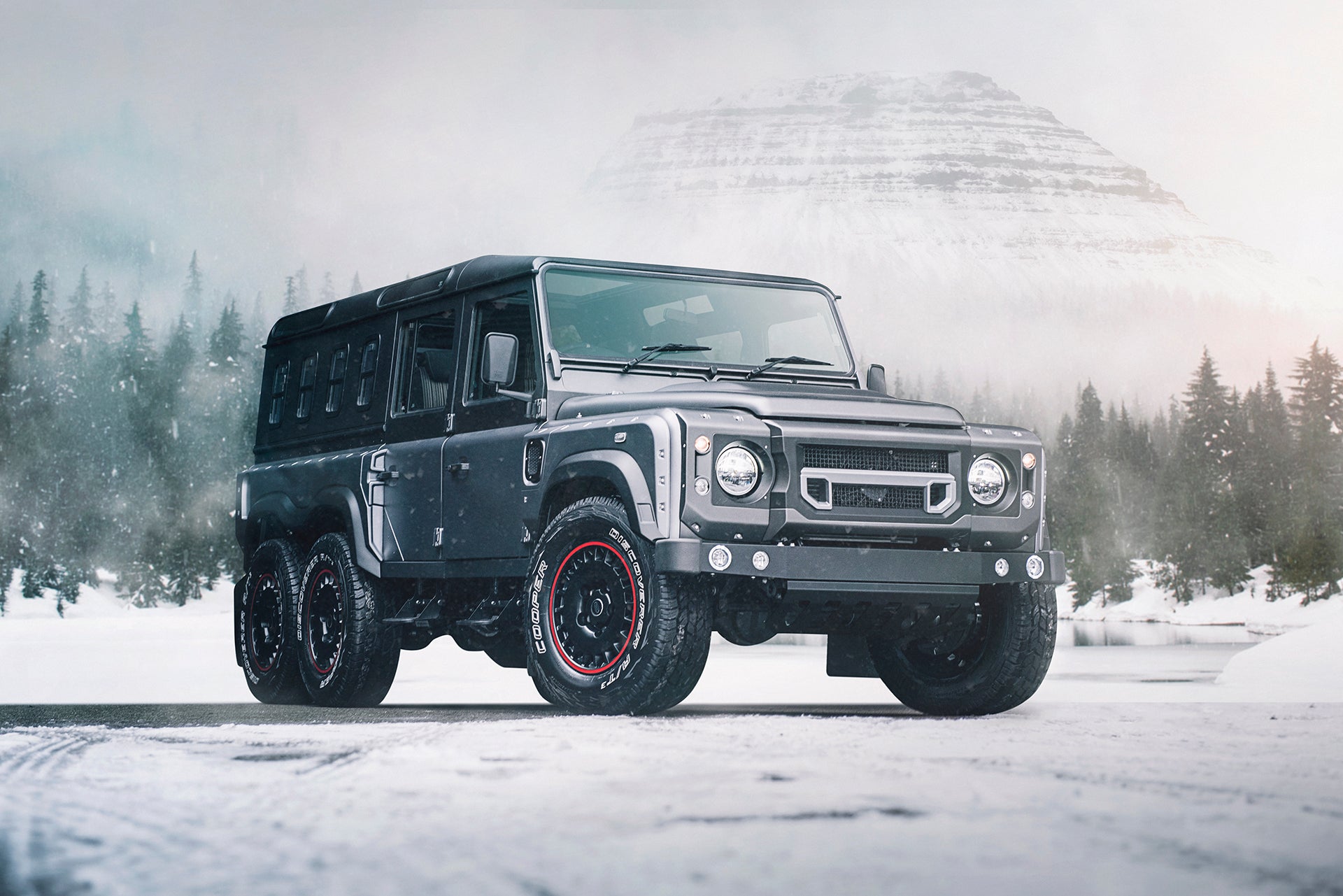 6X6 Civilian Carrier By The Chelsea Truck Company Unveiled At The 2018 Geneva Motor Show