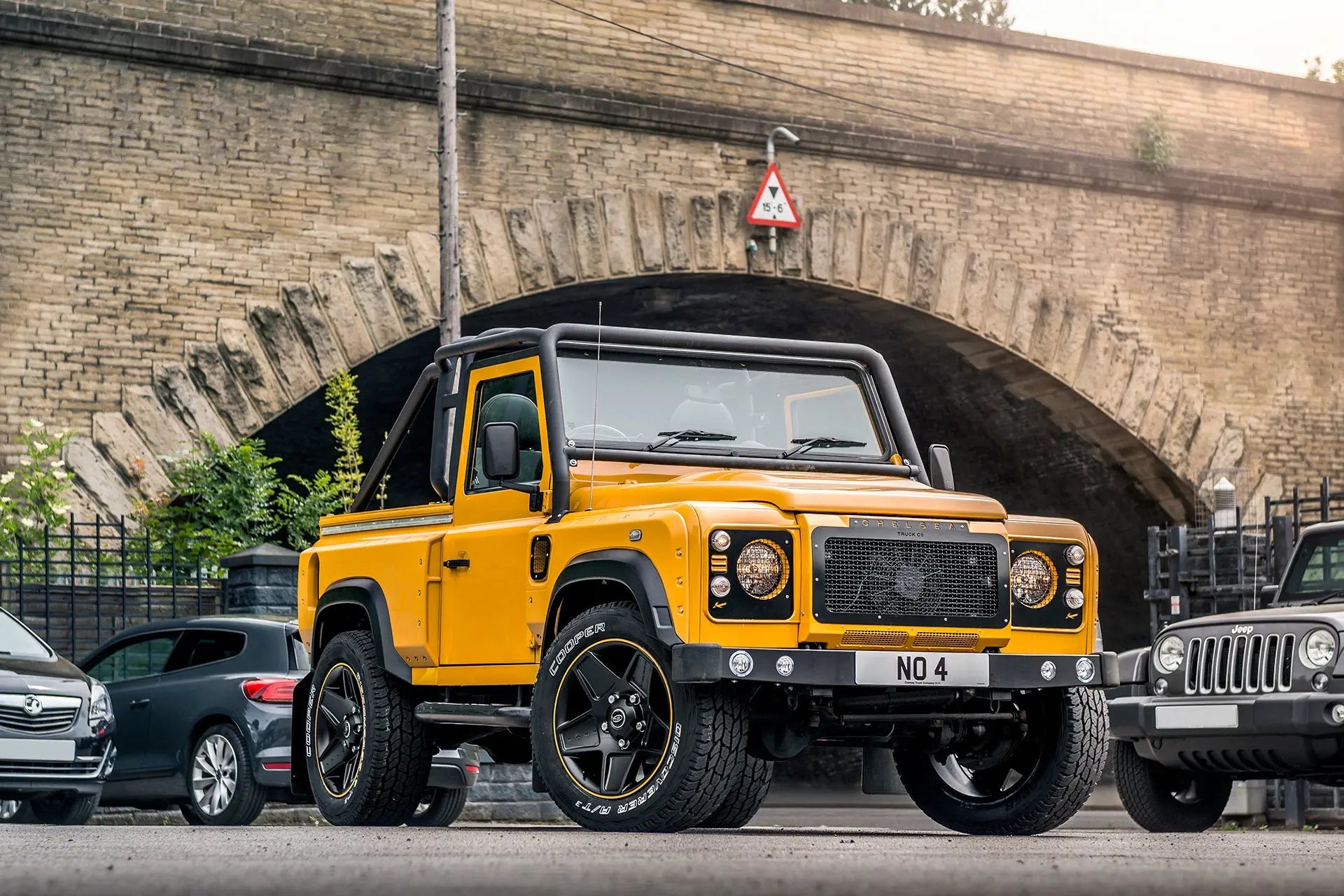 Shop Online: Land Rover Defender Military Front Grille With Stainless Steel Mesh - Chelsea Truck Company