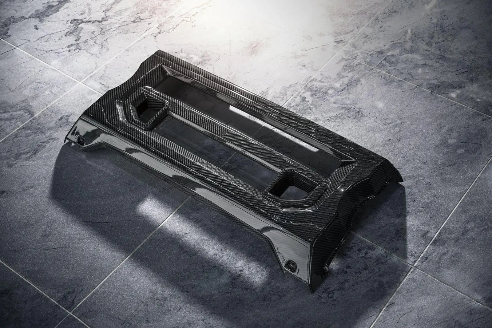 Land Rover Defender X-Lander Herringbone Carbon Fibre Front Grille - Chelsea Truck Company