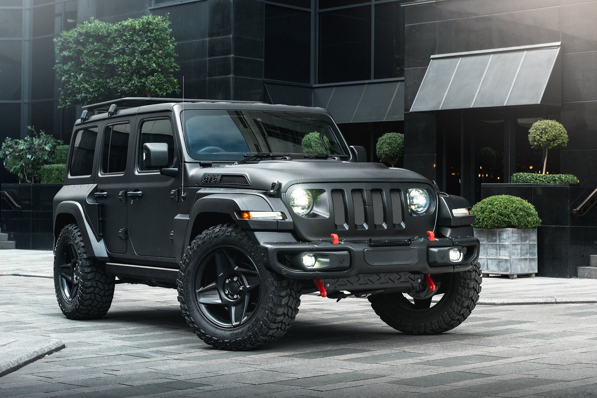 Jeep Wrangler JL (2018-Present) 4DR Black Hawk