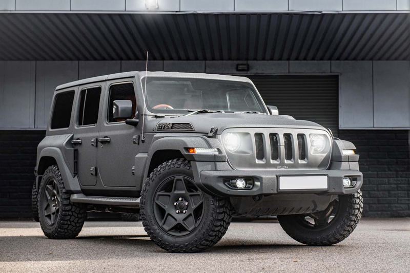 THE JEEP JL BLACK HAWK