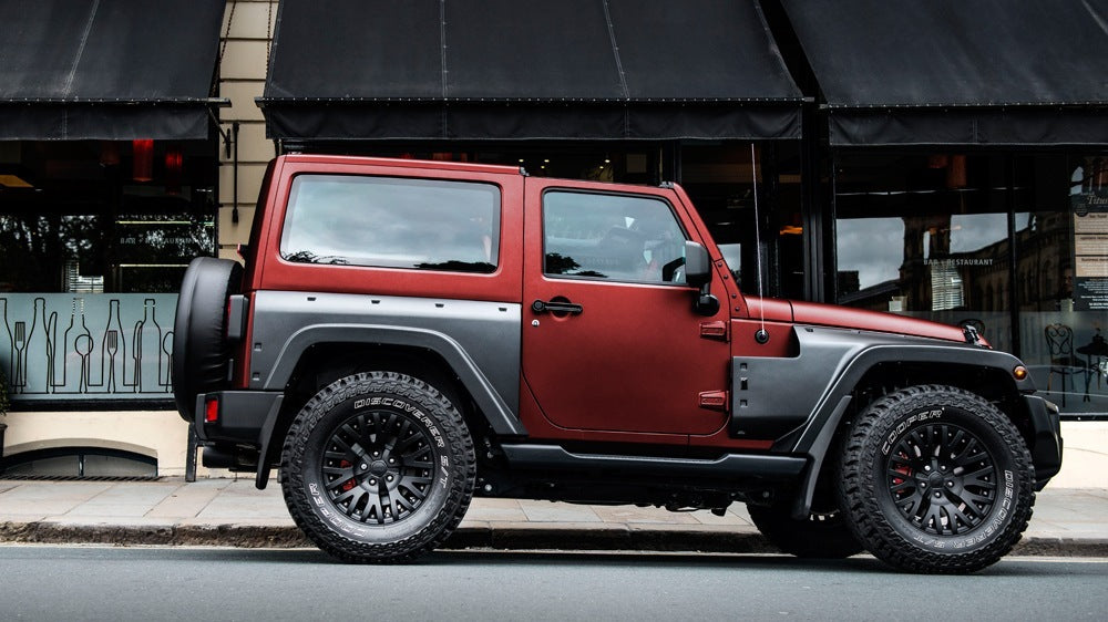 View From The Press: The Chelsea Truck Co Jeep Wrangler Black Hawk Wide Track is Bold