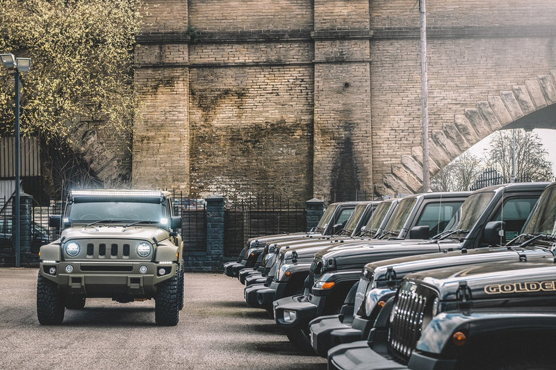 Classic Jeep Wrangler JK 4DR Black Hawk Expedition